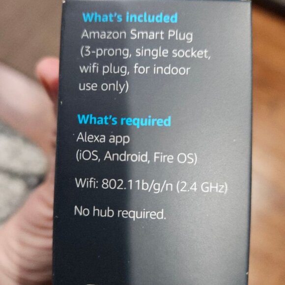 AMAZON "ALEXA" SMART PLUG - WORKS WITH ALEXA VOICE CONTROL, 3-PRONG - Picture 4 of 6